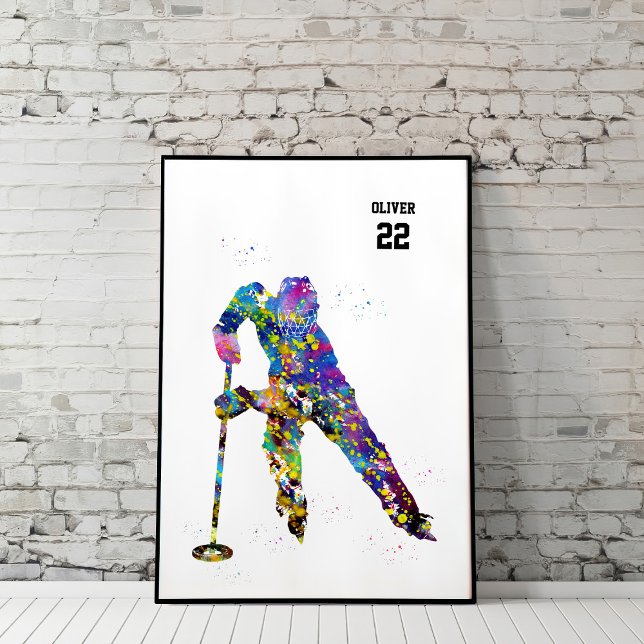 Ringette-spelare Poster (Skapare uppladdad)