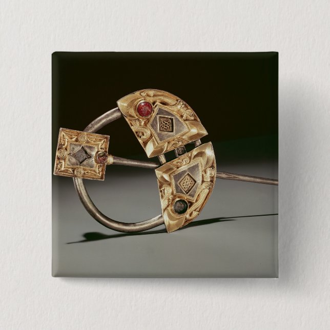 Ringformig brosch, Ardagh förråd, Reerasta Knapp (Framsida)