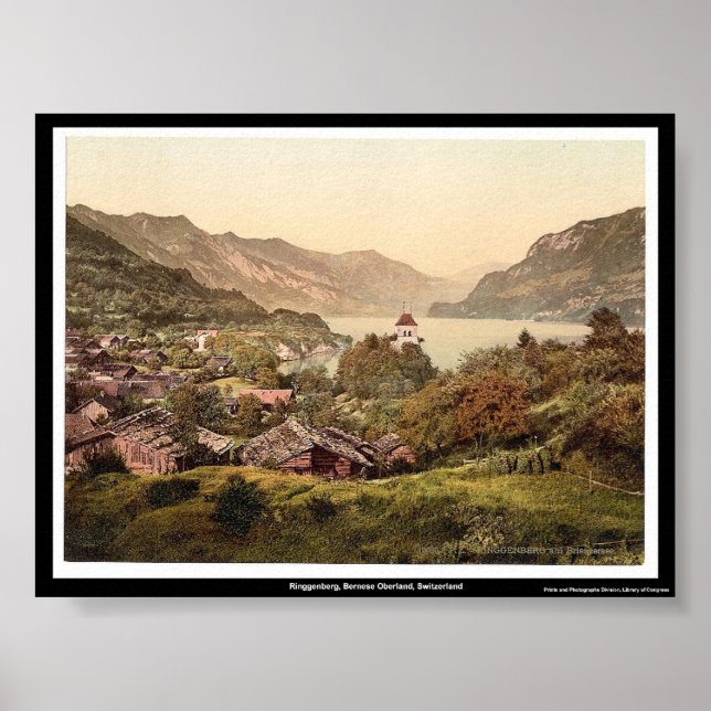 Ringgenberg, Bernese Oberland, Schweiz Poster (Framsidan)