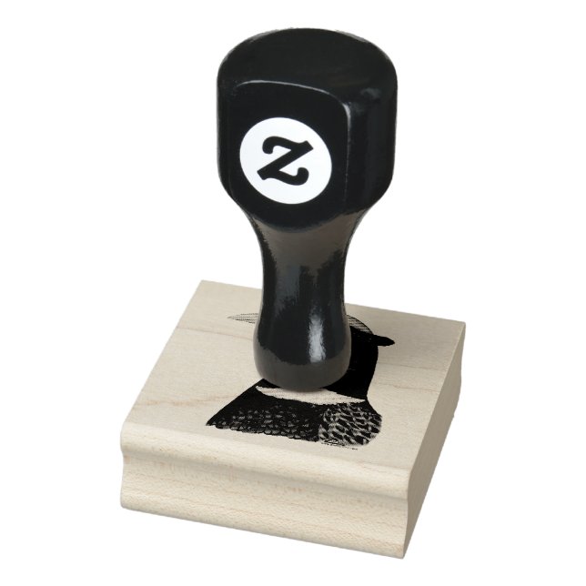 Ringhalsfasan Head Stämpel (Stämpel)