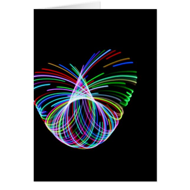 Ringhjärta Hälsningskort (Framsidan)