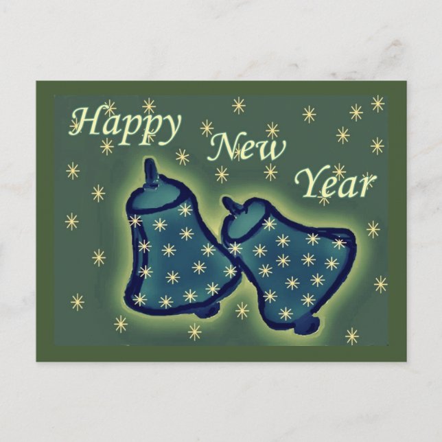 Ringing In the Year Vykort (Framsida)