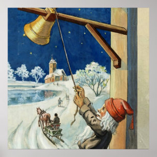“Ringing the Bell” by Jenny Nystrom Poster