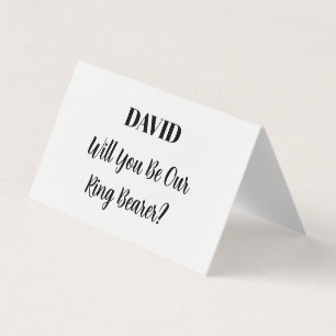 Ringinnehavarens anpassade namn Bröllop är minimal Kort