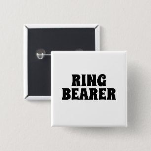 Ringinnehavarens Elegant Classy Bröllop Gift Favor Knapp