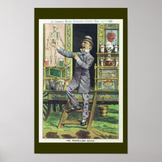 "Ringkvacken" Snake Oil Salesman Poster