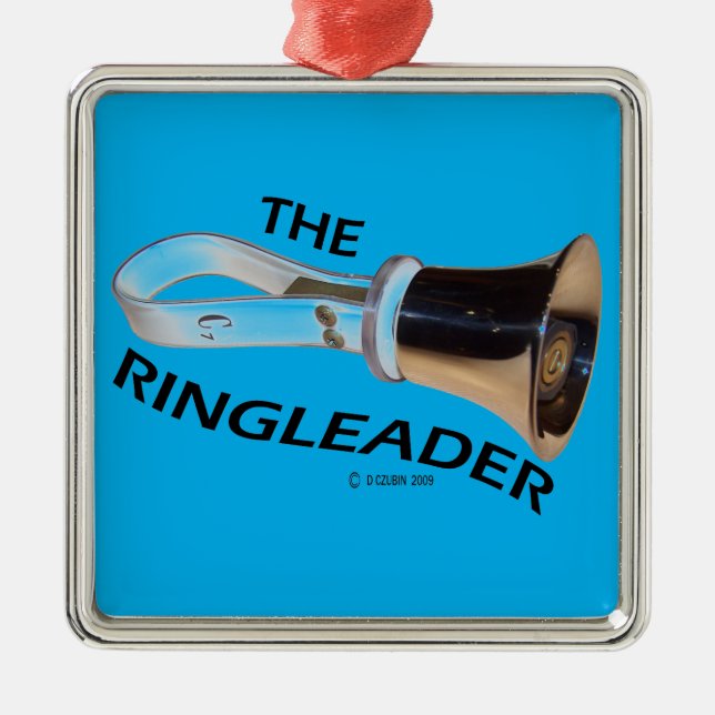 Ringledare Julgransprydnad Metall (Framsidan)