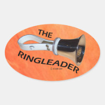 Ringledare Oval Sticker