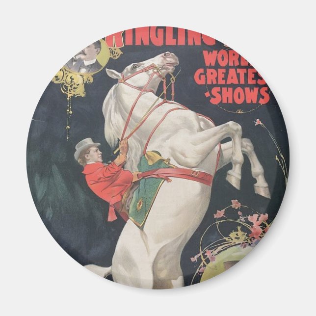 Ringling Bros. / Ada Castello Magnet (Framsidan)