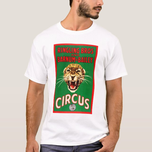 RINGLING BROS & BARNUM BAILEY American CIRCUS Ad. T Shirt (Framsida)