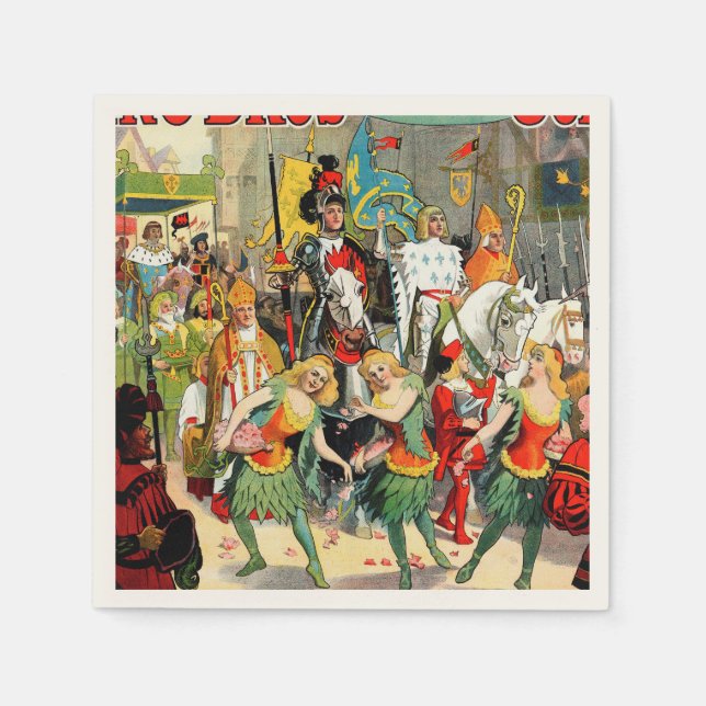 Ringling Bros: Joan of Arc Pappersservett (Framsidan)