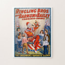Ringling Bros och Barnum & Bailey Circus Poster Pussel