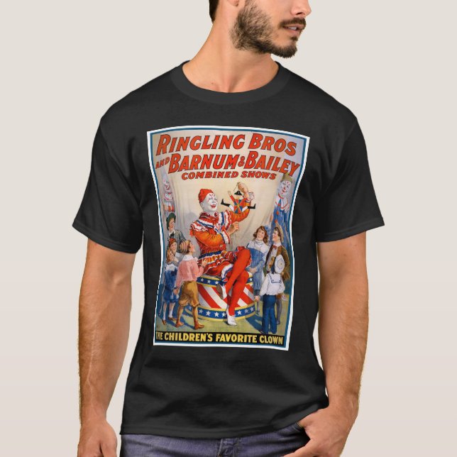 Ringling Bros och Barnum & Bailey Circus Poster T Shirt (Framsida)