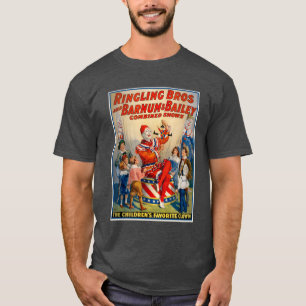 Ringling Bros och Barnum & Bailey Cirkus Affisch T Shirt