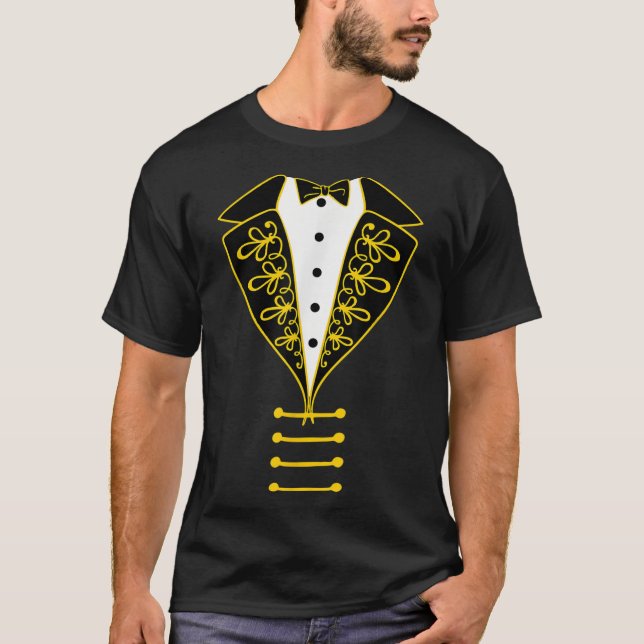Ringmaster Circus Costume För manar Women Kids T Shirt (Framsida)