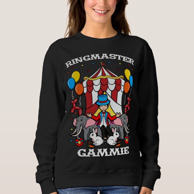 Ringmaster Gammie Circus Event Staff Ringleader Gr T Shirt (Framsida)
