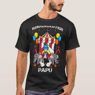 Ringmaster Papu Circus, händelseledare Fath T Shirt