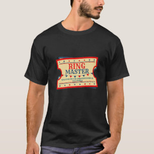 Ringmaster Teacher-personalens händelse Security C T Shirt