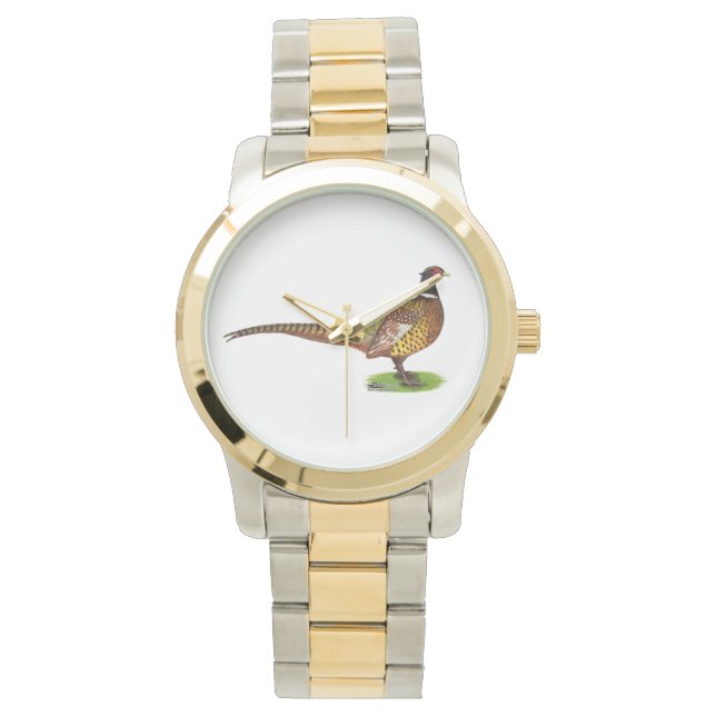 Ringnacken Pheasant Tupp Armbandsur (Framsida)
