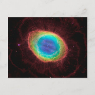 Ringnebulosan detalj vykort