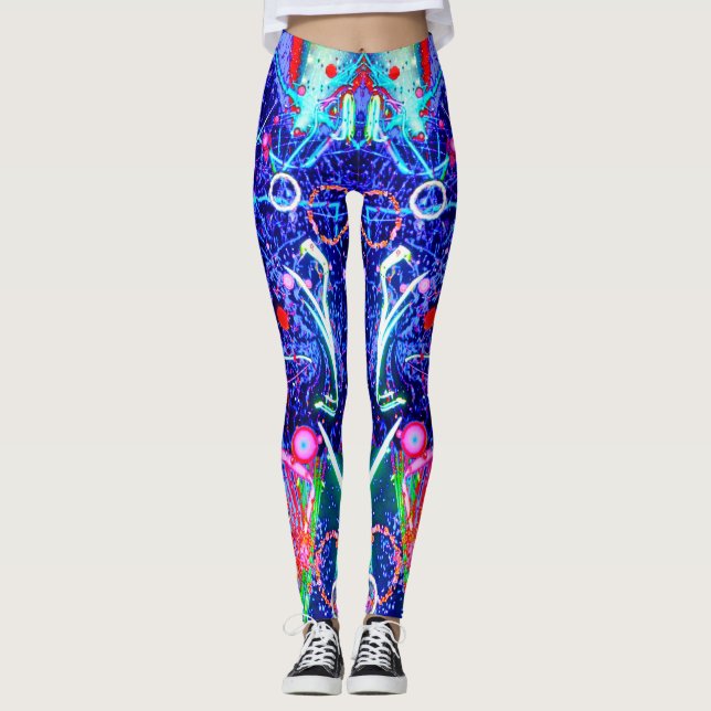 Ringo KCBLS är inte en meningsfull text att översä Leggings (Framsida)