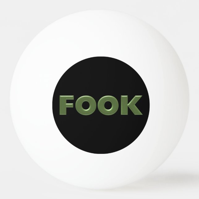 Ringpong boll med 1 stjärna (Framsidan)