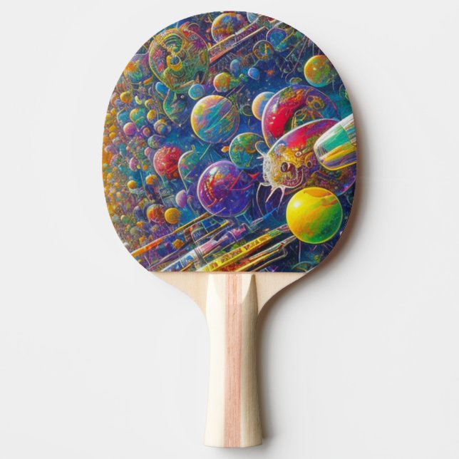Ringpongpaddla i Tävling Pingisracket (Framsidan)