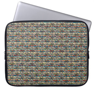 Ringpull kedjar laptop sleeve