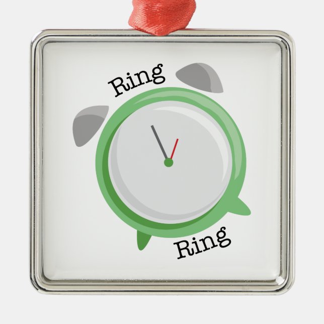 Ringring Julgransprydnad Metall (Framsidan)