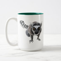 Ringtail Lemur - 15 oz Ceramic Mugg