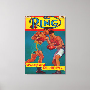 Ringtidskriften täcker canvastryck