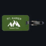 Riniers nationalpark bagagebricka<br><div class="desc">Vid 14 410 meters höjd är berget Rainier en amerikansk ikon och den glaciäraste toppen i närheten av USA.</div>