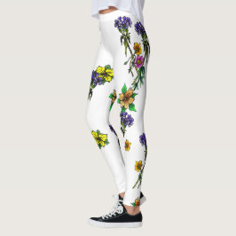 Rining Flowers Leggings