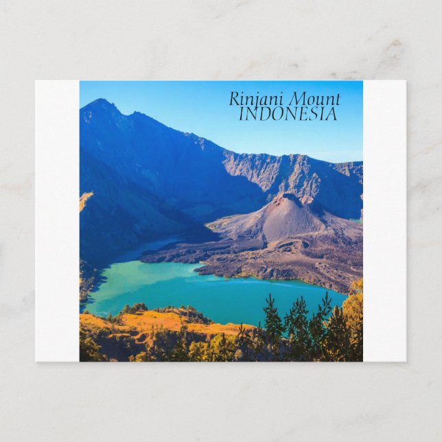 Rinjani-vykort Helg Vykort (Framsida)