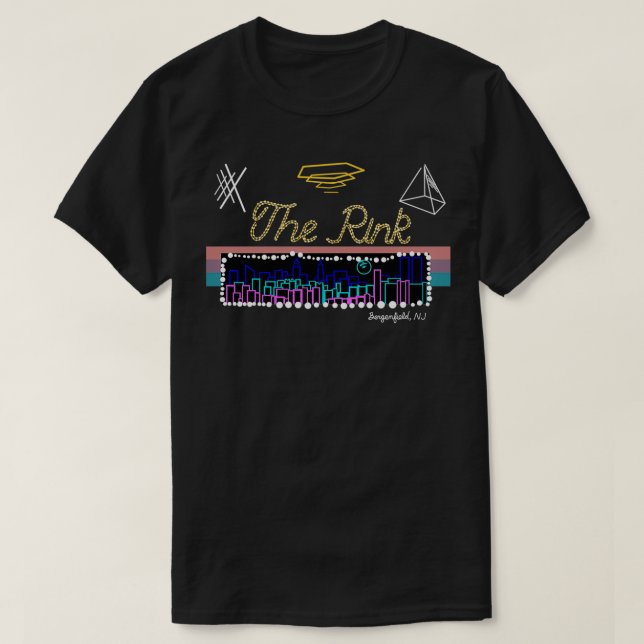 Rink Bergenfield NJ T Shirt (Design framsida)