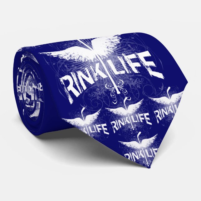 Rink Life (Hockey) Neck Tie Slips (Rullad)