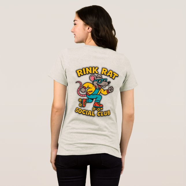 Rink Rat Social Club T Shirt (Baksida Full)