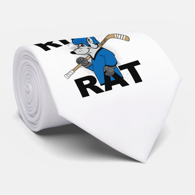 Rink Råtta Hockey Tie Slips (Rullad)