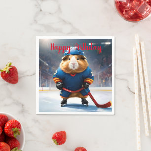 "Rink Rookie: Ice Hockey Guinea Gris" Pappersservett