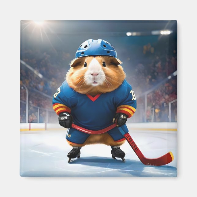 "Rink Rookie: Ishockeymarsvinet" Magnet (Framsidan)