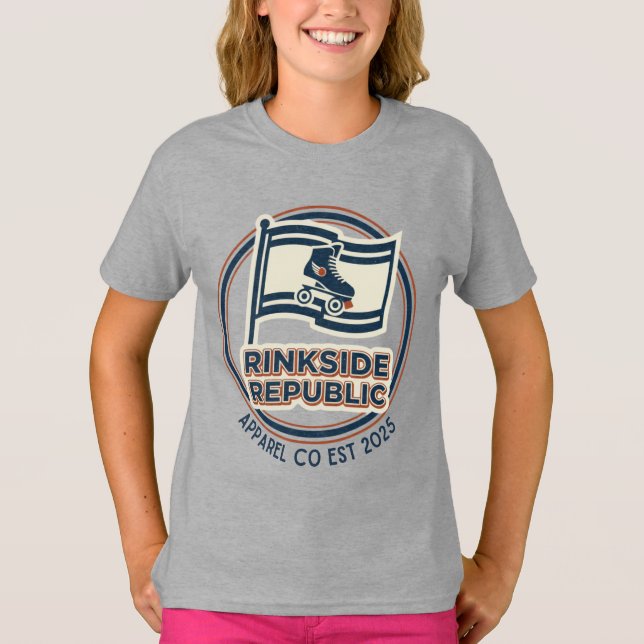 Rinkside Republic Logo Shirt T (Framsida)