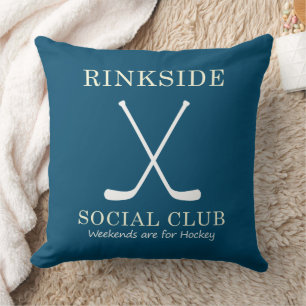Rinkside Social Klubb: Helg för Hockey Mamma Mamma Kudde