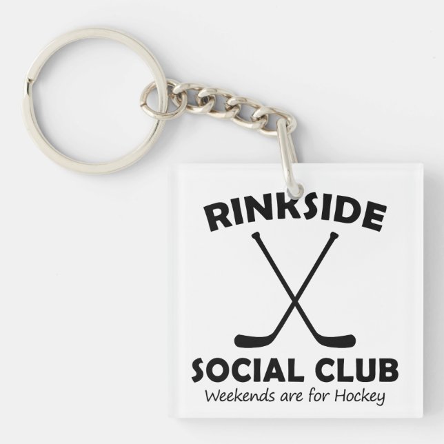 Rinkside Social Klubb Mors dag Gift Hockey Mamma (Framsidan)