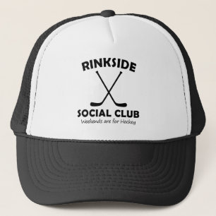 Rinkside Social Klubb Mors dag Gift Hockey Mamma Keps