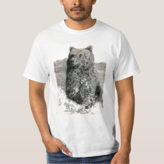 rinnande björn t-shirt