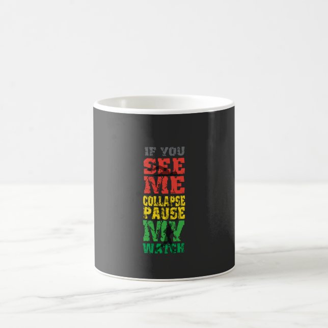 Rinnande cykla gåva kaffemugg (Center)