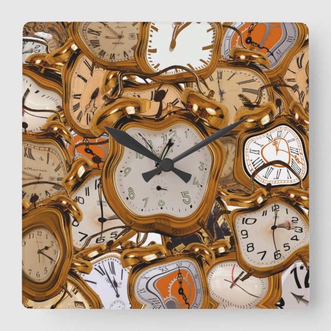 Rinnande flödande rum för pub för fyrkantig klocka (Framsida)