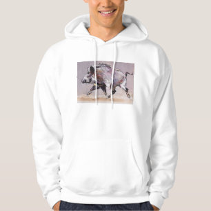 Rinnande galt 1999 sweatshirt med luva
