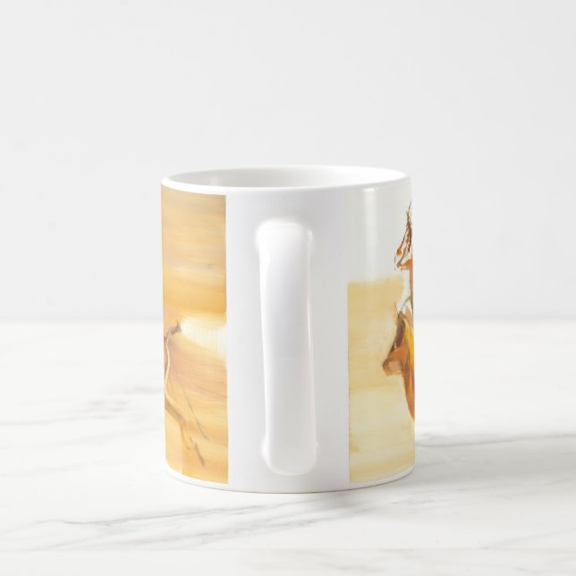 Rinnande Gazelles 2010 Kaffemugg (Handtag)