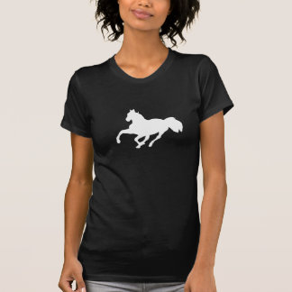 Rinnande häst t-shirt